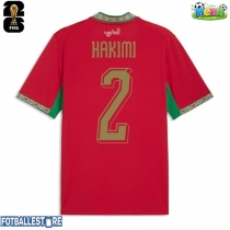 Marokko Achraf Hakimi #2 Hjemmedrakt VM 2026 Kortermet